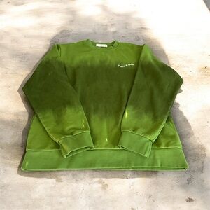 Museum of peace and quiet men’s tie-dye sweatshirt size L